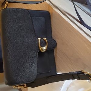 Coach Large Tabby Crossbody pebbled leather